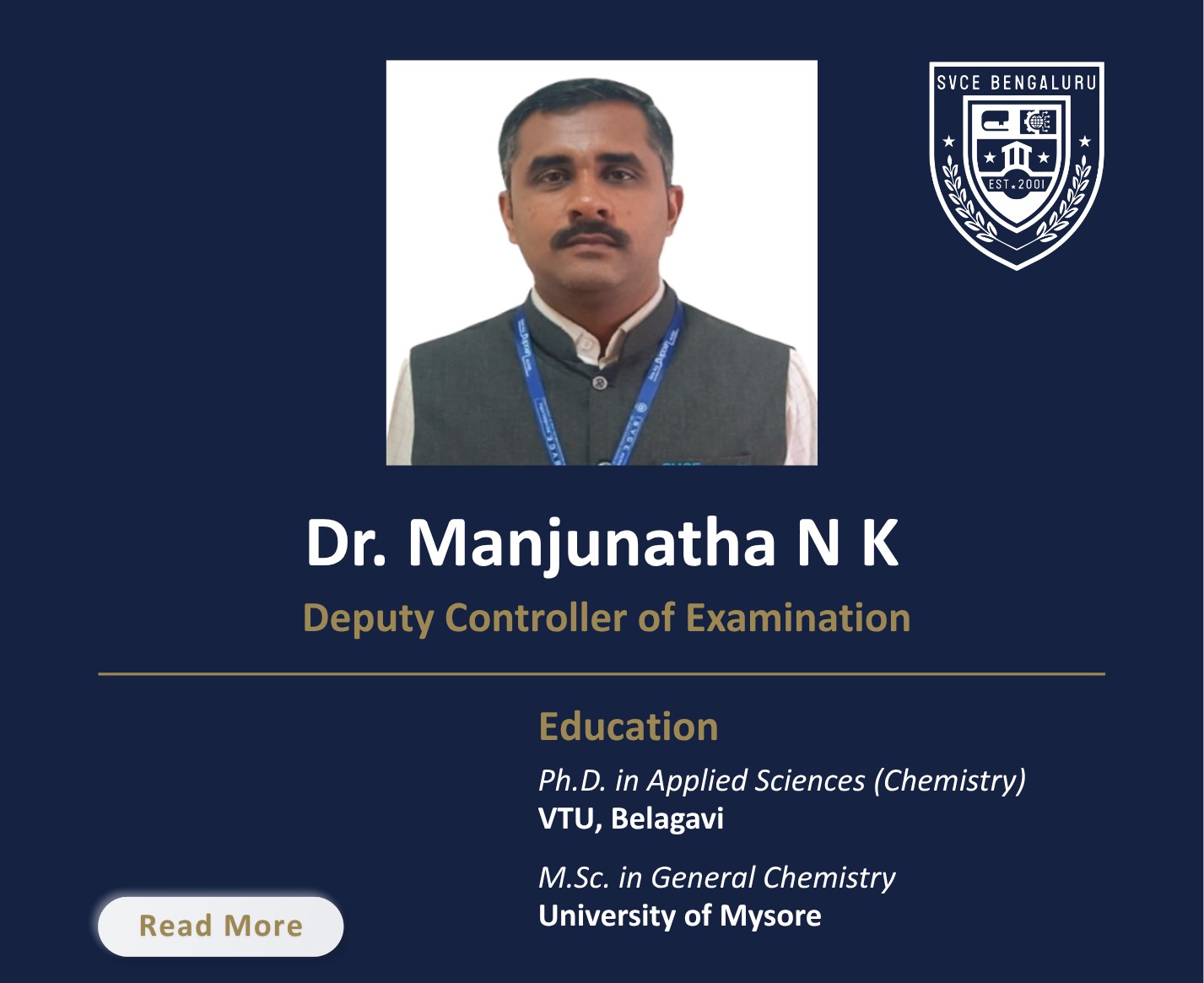 Mr. Krishnanarayanan - Assistant Professor