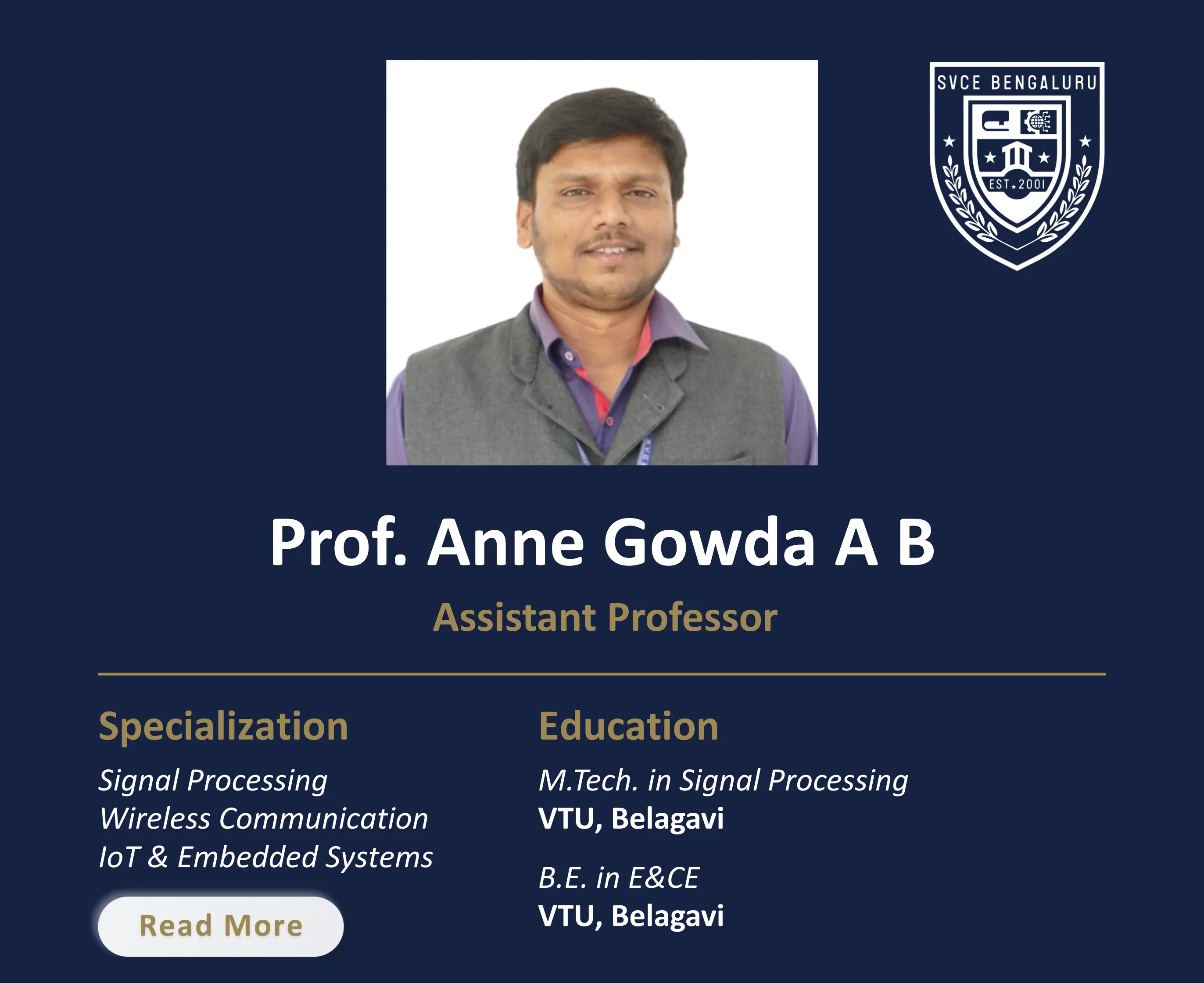 Mr. Anne Gowda A B