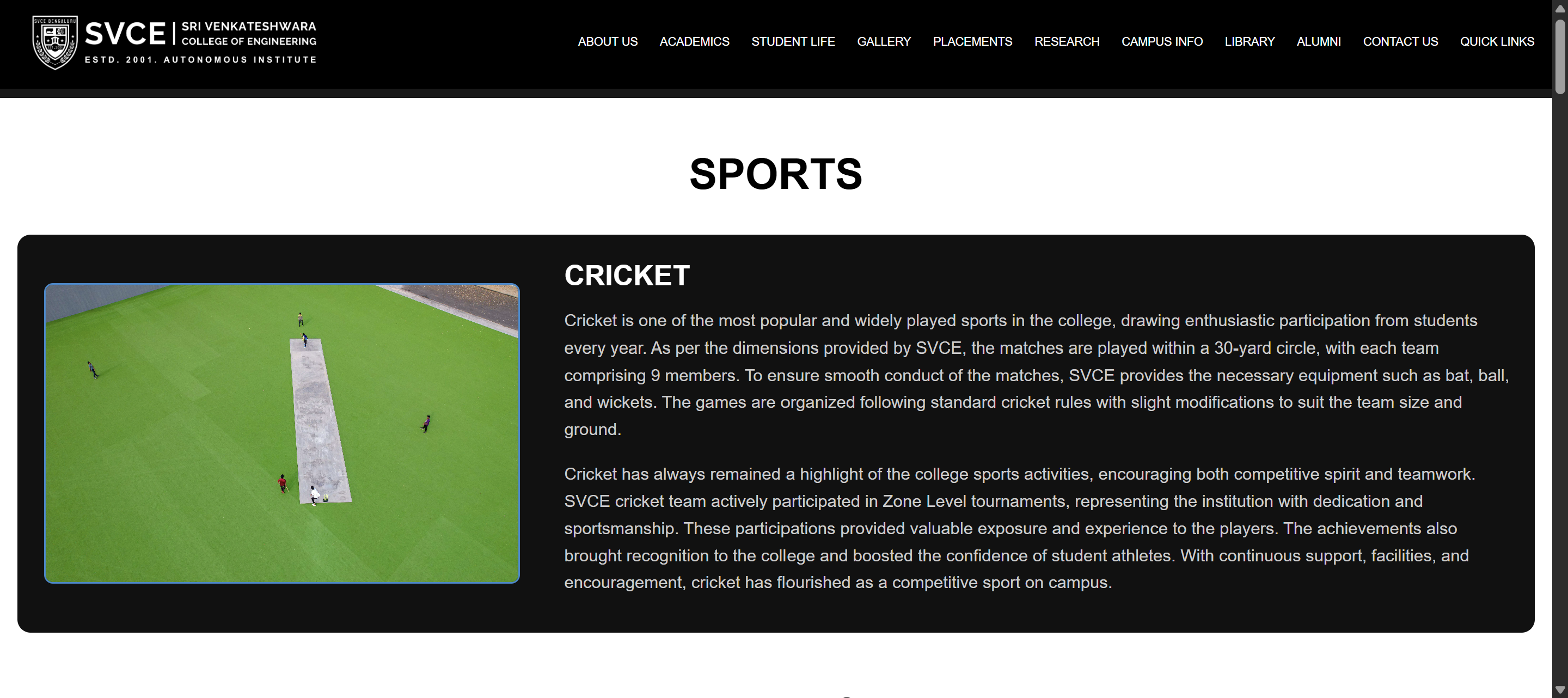 website