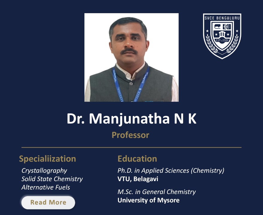 Dr. Manjunatha N K