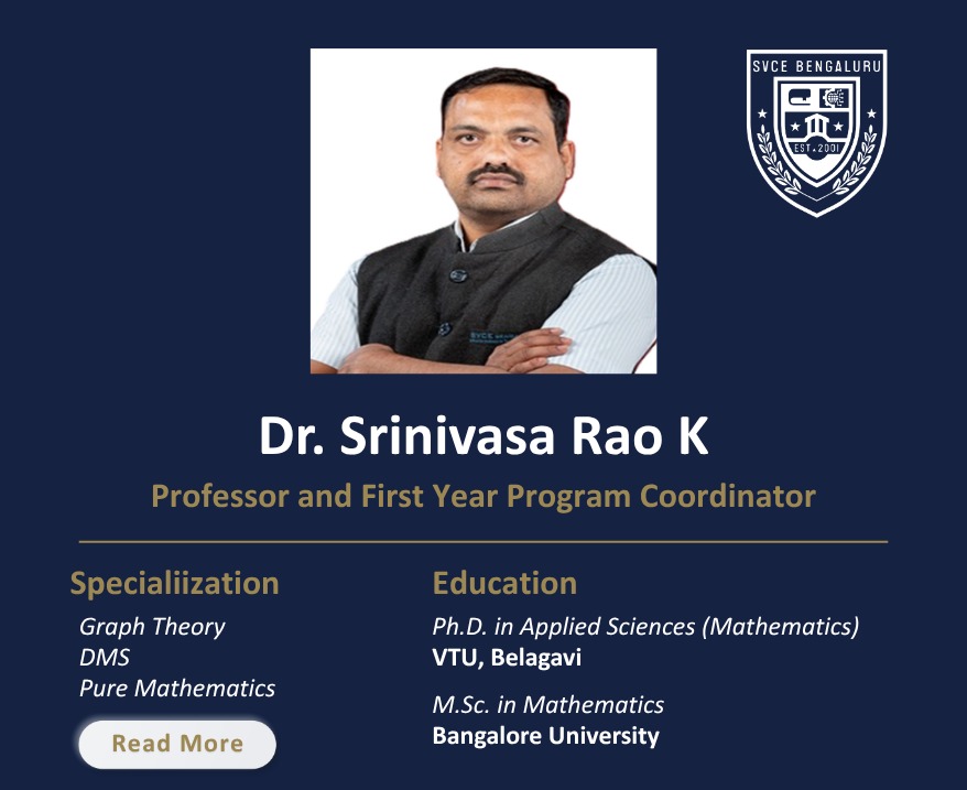 Dr. Srinivasa Rao K
