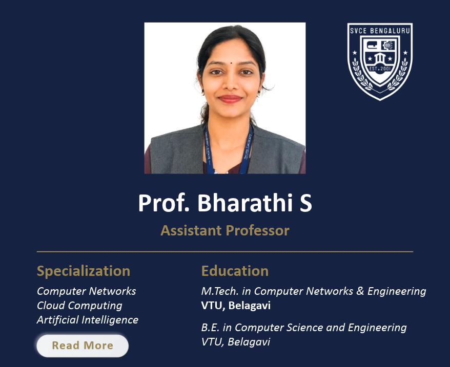 Ms. BHARATHI S